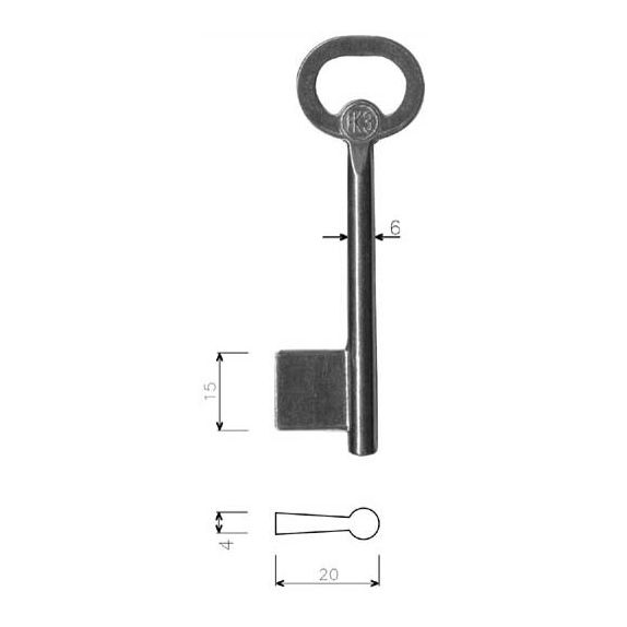 Klíč dozický HK 3