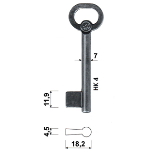 Klíč dozický HK 4