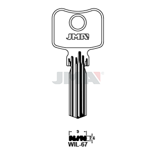 Klíč JMA WIL-67 *