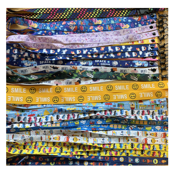 Přívěsek - Popruh smile, auta, dětské