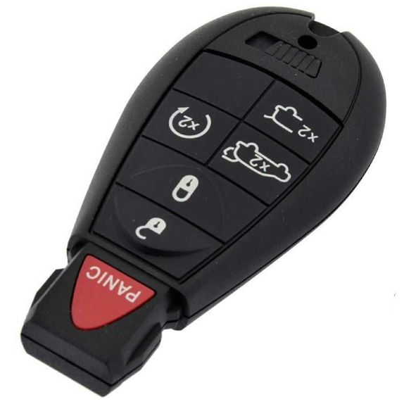Obal klíče Chrysler, Jeep 5tl.+ panika CHR-15 / CY24