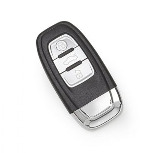 Dálk. ovl. Audi A4, A6, A8, Q3, Q5, Q7 3tl. keyless HU66 ID46 Hitag 2 / 868 MHz