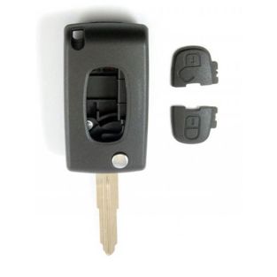 Obal klíče Citroën, Mitsubishi, Peugeot 2tl. MIT-14 / MIT11R baterie na desce