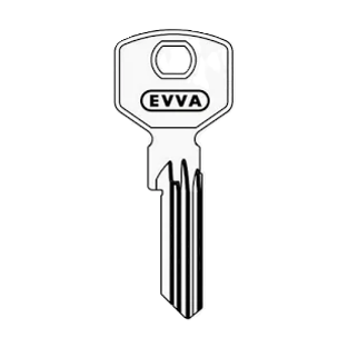Klíč EVVA G12 surový