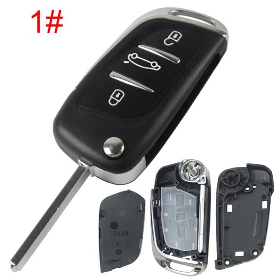 Obal klíče new Citroën, Peugeot 3tl. CIT-1P / VA2 baterie na desce