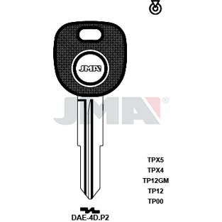 Klíč JMA TP00 DAE-4DP2