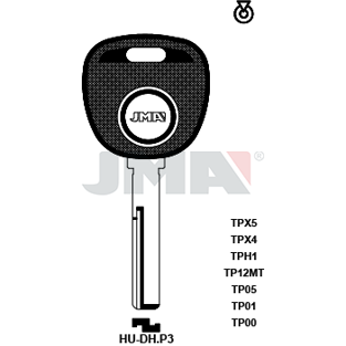 Klíč JMA TP00 HU-DHP3