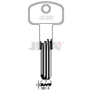 Klíč JMA SEC-3 *