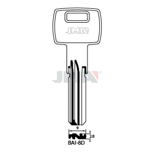 Klíč JMA BAI-8D *