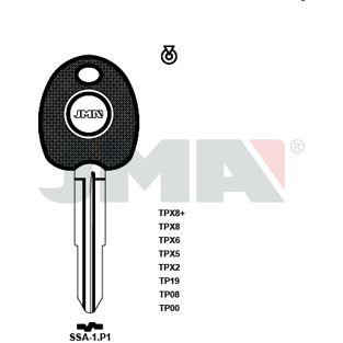 Klíč JMA TP00 SSA-1P1