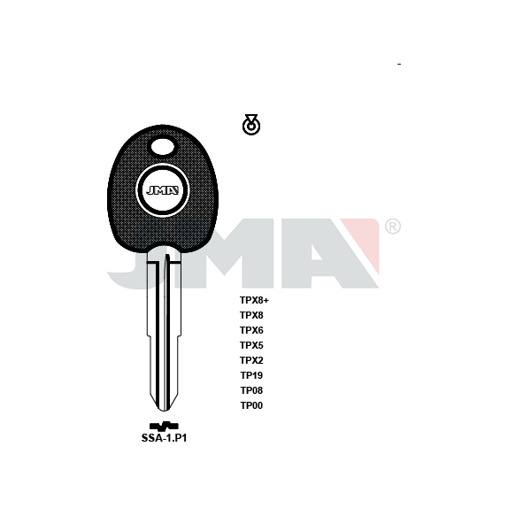 Klíč JMA TP00 SSA-1P1