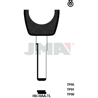 Klíč JMA TP00 HU-HAATL