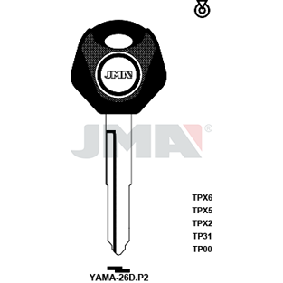 Klíč JMA TP00 YAMA-26DP2