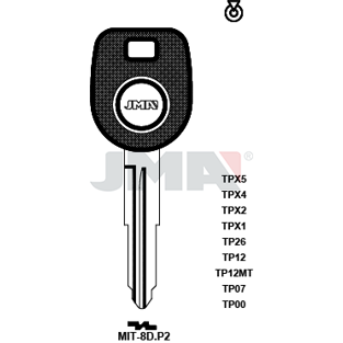 Klíč JMA TP00 MIT-8DP2