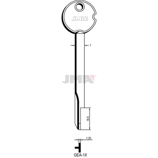 Klíč JMA GEA-1X *
