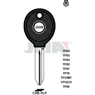 Klíč JMA TP00 CHR-15P