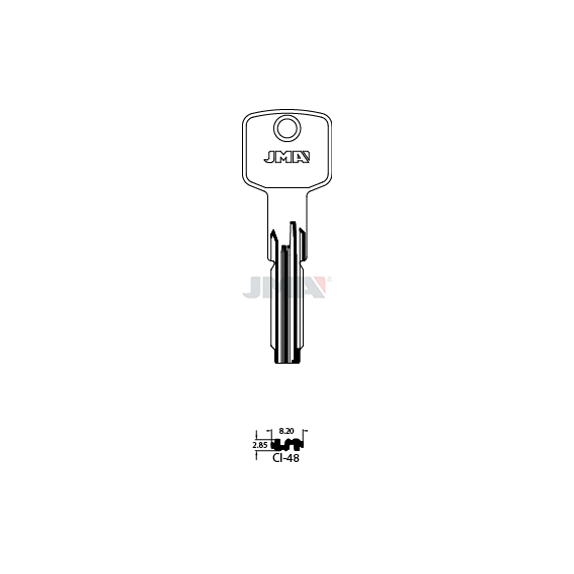 Klíč JMA CI-48 *