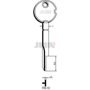 Klíč JMA FRI-1X *