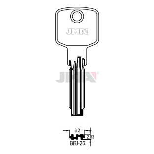Klíč JMA BRI-26 *