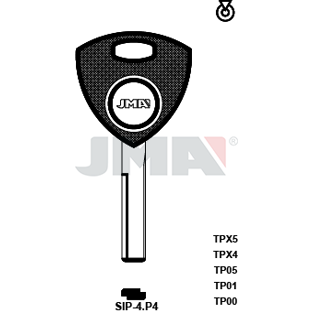 Klíč JMA TP00 SIP-4P4