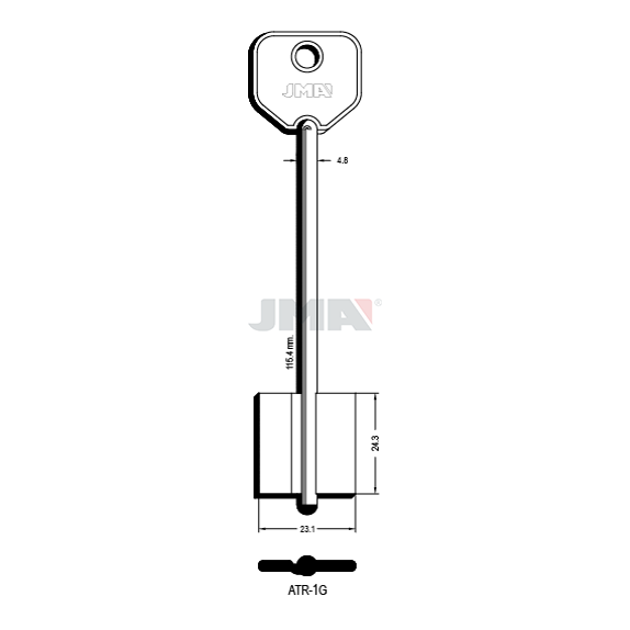 Klíč JMA ATR-1G