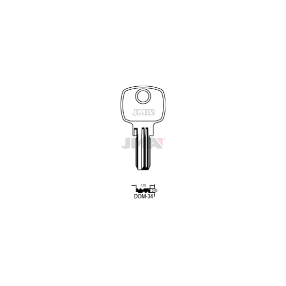 Klíč JMA DOM-34 *