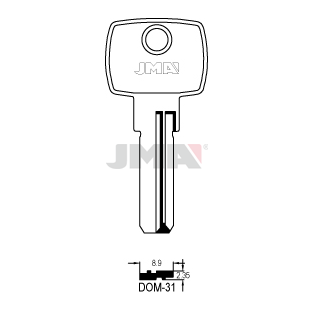 Klíč JMA DOM-31 *