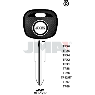 Klíč JMA TP00 MIT-12P