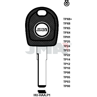 Klíč JMA TP00 HU-HAAP1