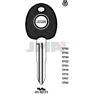 Klíč JMA TP00 HY-6DP1