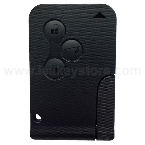 Dálk. ovl. RNR114E: karta Renault Megane II IEA 3tl. VA2 ID46 Hitag 2 / 433 MHz