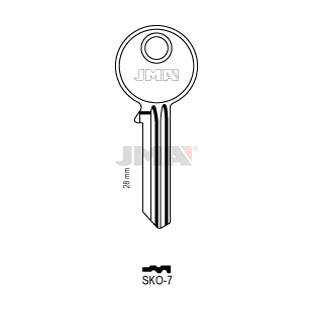 Klíč JMA SKO-7 (FAB 73 dlouhá) *