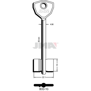 Klíč JMA BOD-1G