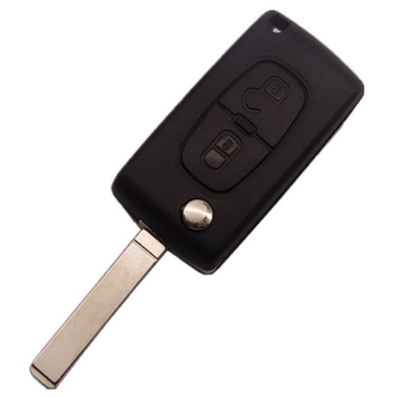 Obal klíče Citroën, Peugeot 2tl. CIT-1P / VA2 baterie v obalu