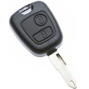 Obal klíče Citroën, Peugeot 2tl. NE-38 / NE73 baterie na desce - starý