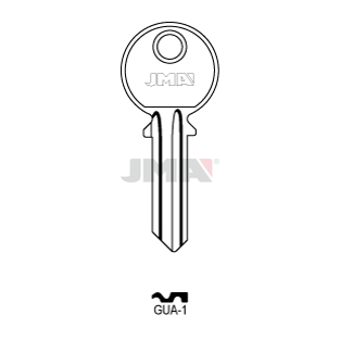 Klíč JMA GUA-1 (40,5)