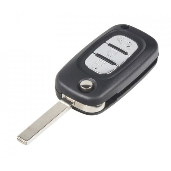 Dálk. ovl. Renault Megane 3 / Fluence 3tl. VA2 ID46 Hitag 2 / 434 MHz