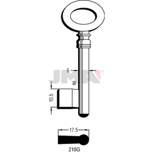 Klíč JMA 210G
