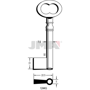 Klíč JMA 1244G