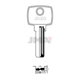 Klíč JMA DOM-17I *
