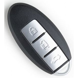 Dálk. ovl. Nissan X-Trail 3tl. keyless NSN14 ID4A Hitag AES / 433,92 MHz