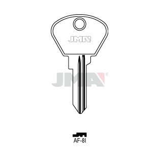 Klíč JMA AF-8I (= FEM-2I) *
