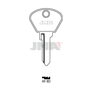 Klíč JMA AF-8D (= FEM-2D) *