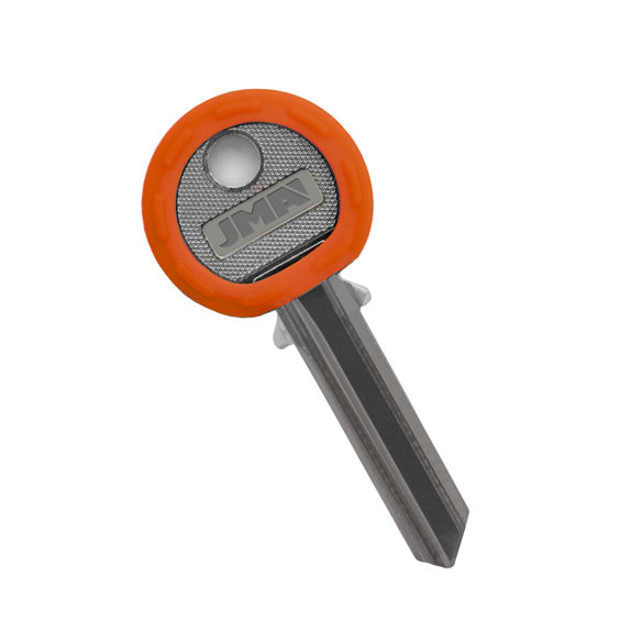 Rozlišovací kroužek na klíče JMA - oranžový