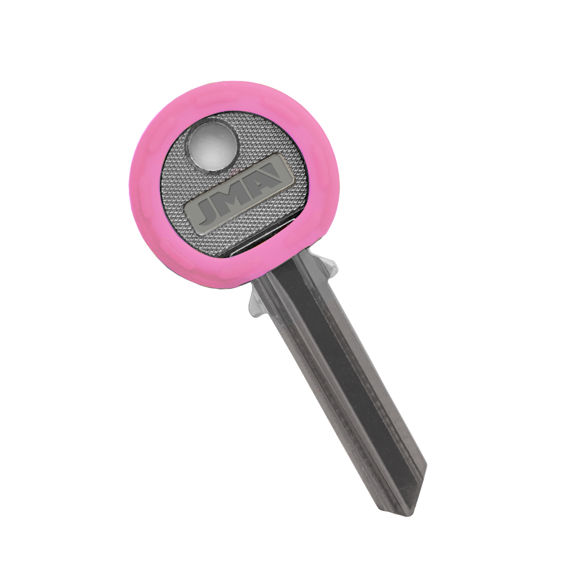 Rozlišovací kroužek na klíče JMA - růžový