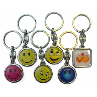 Přívěsek - Smajlík kovový