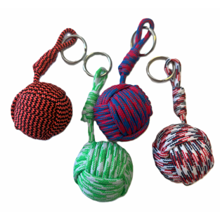 Přívěsek - Kulička pletená velká