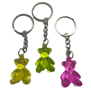 Přívěsek - Medvídek sklo *