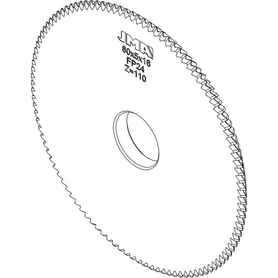 Fréza FP24 (80x5x16) - Berna, Dakota Extra, Nomad, Saratoga, Vienna, Vienna Smart