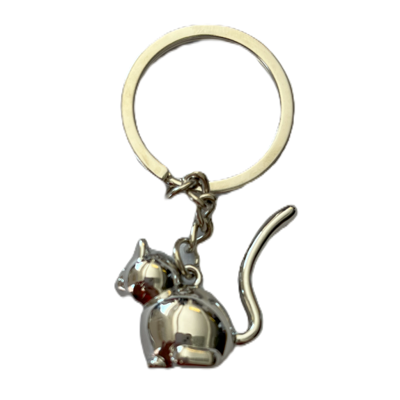 Přívěsek - Kočka kovová *